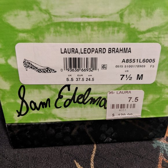 Leopard Print Dori Kitten Heel (Size 7.5) - Picture 4 of 4